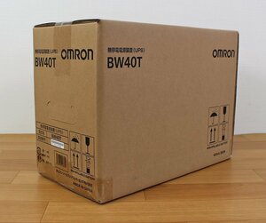 ◆未開封品◆ OMRON オムロン BW40T 無停電電源装置(UPS) ※正弦波 400VA/250W (2745805)