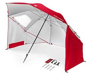 【中古】スキルズ SPORT BRELLA(スポーツブレラ) レッド UVカット 240cm