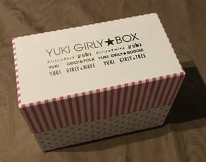 予約限定生産品　YUKI GIRLY BOX　検索：写真集 SLEEP ジュディアンドマリー JAM JUDY AND MARY グッズ パンフ EP LP CD