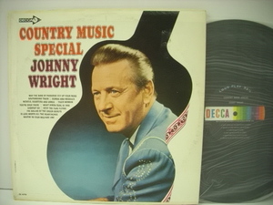 ■LP　JOHNNY WRIGHT / COUNTRY MUSIC SPECIAL ジョニー・ライト カントリー