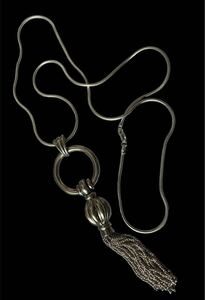 TIFFANY&Co. ヴィンテージ フリンジ タッセル ネックレス SV925シルバー tiffany tassel snake chain