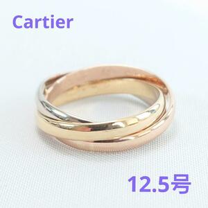 【新品仕上げ済】Cartier カルティエ トリニティリング 12.5号