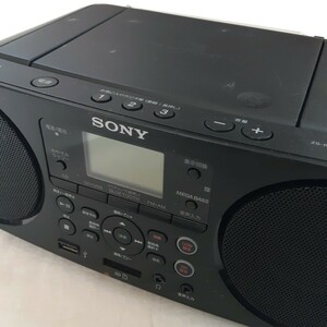 SONY ソニー パーソナルオーディオシステム ZS-RS81BT CD ラジオ CDラジオ ブラック Bluetooth