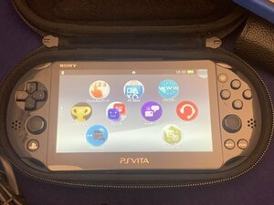 SONY PSVITA（ブラック）本体＋ケース＆ ソフト（ダンガンロンパ１・２ Reload）