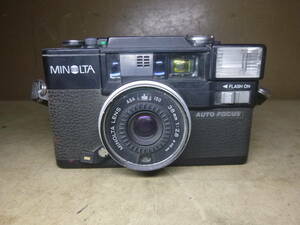 【ジャンク・動作未確認】MINOLTA ミノルタ HI-MATIC AF-D 38mm 1:2.8 フィルムカメラ コンパクトフィルムカメラ