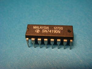 集積回路　半導体　IC SN74190N NOS 未使用品 Texas Instruments SN 74190N MALAYSIA SN-74190N SN74190 N 74190