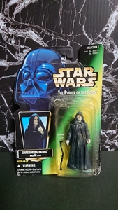 スター・ウォーズ パルパティーン皇帝 フィギュア THE POWER OF THE FORCE Kenner 1997 Hasbro