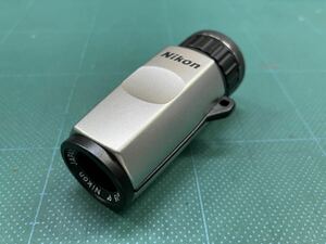 美品！Nikonニコン単眼鏡 中古品 モノキュラーHG5×15D専用ケース　リード　キャップ付　取説保証書外箱付