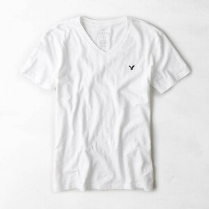 * AE アメリカンイーグル シンプル Ｖネック Tシャツ Ｔ XL / White *