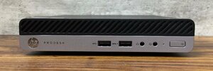 1円～ ●HP PRODESK 400 G4 DM / Core i5 8500T (2.10GHz) / メモリ 8GB / NVMe SSD 256GB / Windows10 Pro 64bit