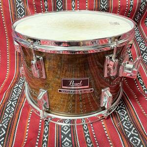 ☆希少 Pearl DRUM TOM ① 13×9inch MADE IN JAPAN MAPLE FIBER GLASSタム パール　ドラム　メイプル　日本製