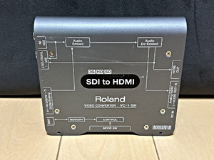 Roland ローランド VIDEO CONVERTER ビデオコンバーター VC-1-SH SDI to HDMI RGB コンポーネント コンポジット