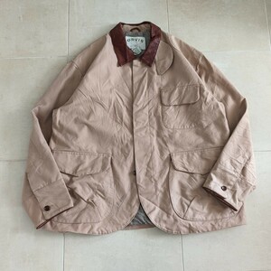 90s orvis ハンティングジャケット　フォトグラファー　カメラマン ジャケット L　【YY-11】