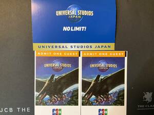 USJ ユニバーサルスタジオチケット　2枚