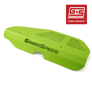 GRIMMSPEED スバル WRX STI VAB 2014-2020年 オルタネーターカバー ネオングリーン 正規品