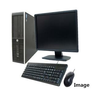 中古パソコン Windows XP Pro 32bit 19インチ液晶セット HP Compaq シリーズ Celeron～/メモリ4G/HDD250GB/DVD-ROM