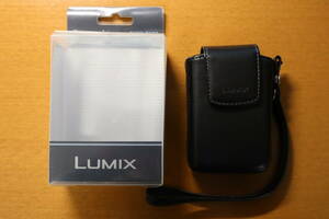 Panasonic パナソニック LUMIX用純正本革ケース DMW-CX30 ブラック