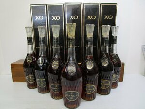 7本セット カミュ XO ロングネック 700ml CAMUS コニャックブランデー 未開栓 古酒 箱×5 1円スタート/3-27-16