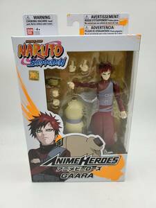 即決 新品 未開封 Naruto ナルト 疾風伝 アニメヒーローズ Anime Heroes 我愛羅 Gaara 可動フィギュア USAバンダイ Bandai