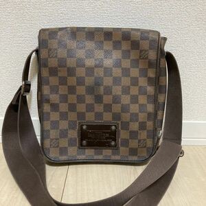 LOUIS VUITTON ルイヴィトン ブルックリンＰＭ ショルダーバッグ ダミエ N51210 ブラウン