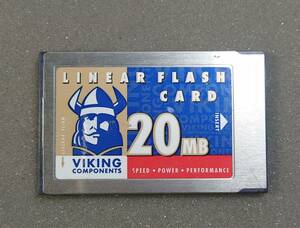 KN4726 【ジャンク品】 VIKING LINEAR FLASH CARD 20MB