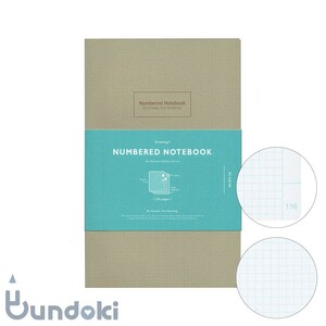 KOKUYO コクヨ Drawing + Numbered Notebook