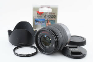 美品 Panasonic LUMIX G 14-42mm H-FS014042 Zoom レンズ フード フィルター付き パナソニック 291