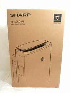 シャープ SHARP 加湿空気清浄機 KI-RS50-W ホワイト系 プラズマクラスター25000 薄型スリムモデル 箱入り 未開封品 ■