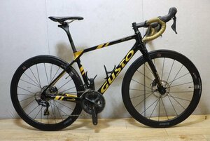 カーボンホイール!!■GUSTO グスト RANGER TEAM LIMITED カーボン SHIMANO ULTEGRA R8020 2X11S サイズXL 2022年モデル 美品