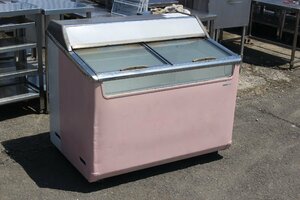 wz9774 サンヨー 冷凍ショーケース SCR-105G 中古 冷凍庫 業務用 100V50/60Hz 厨房機器 デザート アイスクリーム