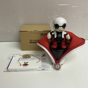 【名古屋発】営MK504-80Y TOYOTA トヨタ KIROBO mini キロボ ミニ コミュニケーションパートナーロボット USBケーブルなし 動作未確認