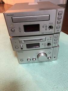 5.1 オーディオ機器 Pioneer CD TUNER PD- N902 MINIDISC RECORDER MJ- N902 STEREO AMPLIFIER A-N702 未確認ジャンク