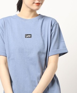 「Lee」 半袖Tシャツ M サックスブルー レディース