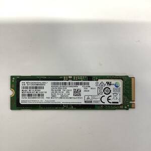 K60422155 SAMSUNG 256GB NVMe SSD 1点【中古動作品】