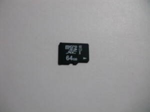 64GB　microSDXCカード　フォーマット済み　microSDカード　メモリーカード