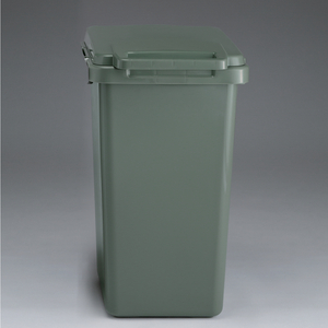 ★数量限り★ 日本製 連結 ゴミ箱 緑色 33L キッチン リビング 蓋付き 屋外 大型 分別 薄型 上開き 衛生用品 コンパクト スリム 洗面所