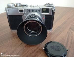 GD77 【1円から】 Nikon ニコン S2 レンジファインダー NIKKOR-H 5cm 1:2 中古 現状品 セット シャッター◯ NIPPON KOGAKU TOKYO