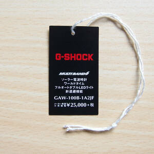 【送料無料】タグ 電波ソーラー GAW-100B-1A2JF カシオ G-SHOCK★追跡サービスあり・匿名受け取り