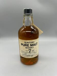 サントリー ウイスキー SUNTORY ピュアモルト 特級 PURE MALT 7年 ホワイトラベル 白州 原酒　 K0311-02