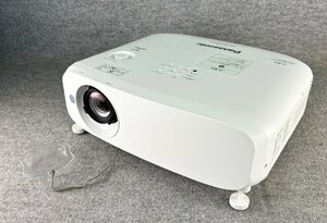 M◆Panasonic/5500lm 3LCD液晶プロジェクター/PT-VW545NJ/使用時間:1416h/光源使用時間:1416h/電源ケーブル・リモコン/動作品(4