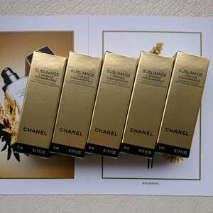 ♪プレゼント付き♪★CHANEL シャネル★サブリマージュ レサンス フォンダモンタル★美容液★5ml×5本★38,500円相当！★