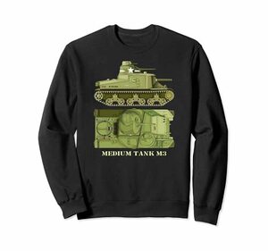 M3 リー中戦車 アメリカ WW2 陸軍戦車図 トレーナー