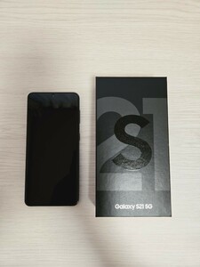 Galaxy S21 5G SCG09 au 本体 送料無料 中古美品 SIMロック解除済み