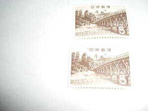 伊勢志摩国立公園　記念切手　２枚　　額面５円X2