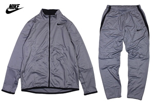 【新品】ナイキ エピック ジャージー セットアップ【065：灰】XL 上下セット トラック フルジップ テーパード ジョガー NIKE トレ ジム