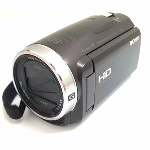 中古品 動作確認済み SONY ソニー デジタルビデオカメラ ハンディカム HDR-CX675 ボルドーブラウン 質屋出品