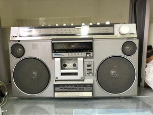 AIWA アイワ ラジオカセットレコーダー CS-75X FM AM ラジカセ 昭和レトロ