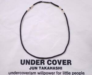 JONIO同型同色 アンダーカバー 2011SS/UNDERMAN 即完売 最高級 刺繍チョーカー 黒白 高橋盾/同仕様 極美品 undercoverism/undercover