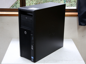 [中古] HP Z420 Workstation LJ449AV Xeon Processor E5-1660 3.30GHz 16GB 500GB DVD-ROM Quadro 2000 Windows 10 Pro 64bit