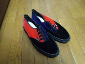 未使用 MADE IN USA VANS AUTHENTIC ERA バンズ ベルベット